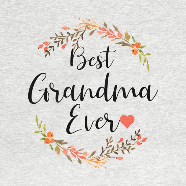 Best Grandma Ever-Mother's Day Gift by awesomefamilygifts